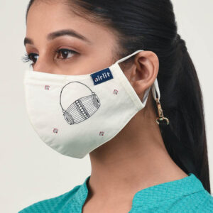 THE MAHARI HAND PAINTED PATTACHITRA RE-USABLE MASK