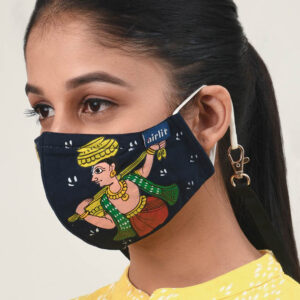 THE HARIDASA CHERIYAL SCROLL RE-USABLE MASK