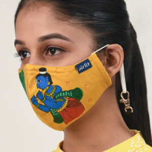 THE KRISHNA CHERIYAL SCROLL RE-USABLE MASK