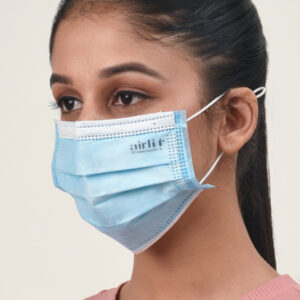 3 PLY DISPOSABLE MASK WITH EARLOOPS DISPOSABLE MASK