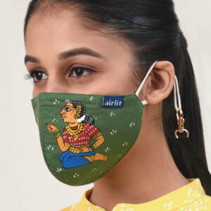 THE CHAUSAR CHERIYAL SCROLL RE-USABLE MASK