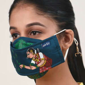 THE DAUGHTER OF SOIL CHERIYAL SCROLL RE-USABLE MASK