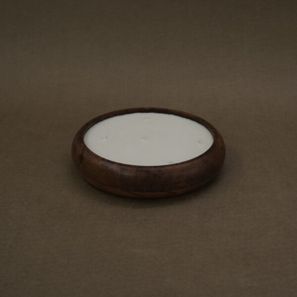 Airlit Floral Potpourri Fragrance Wooden Bowl Candle - Image 2