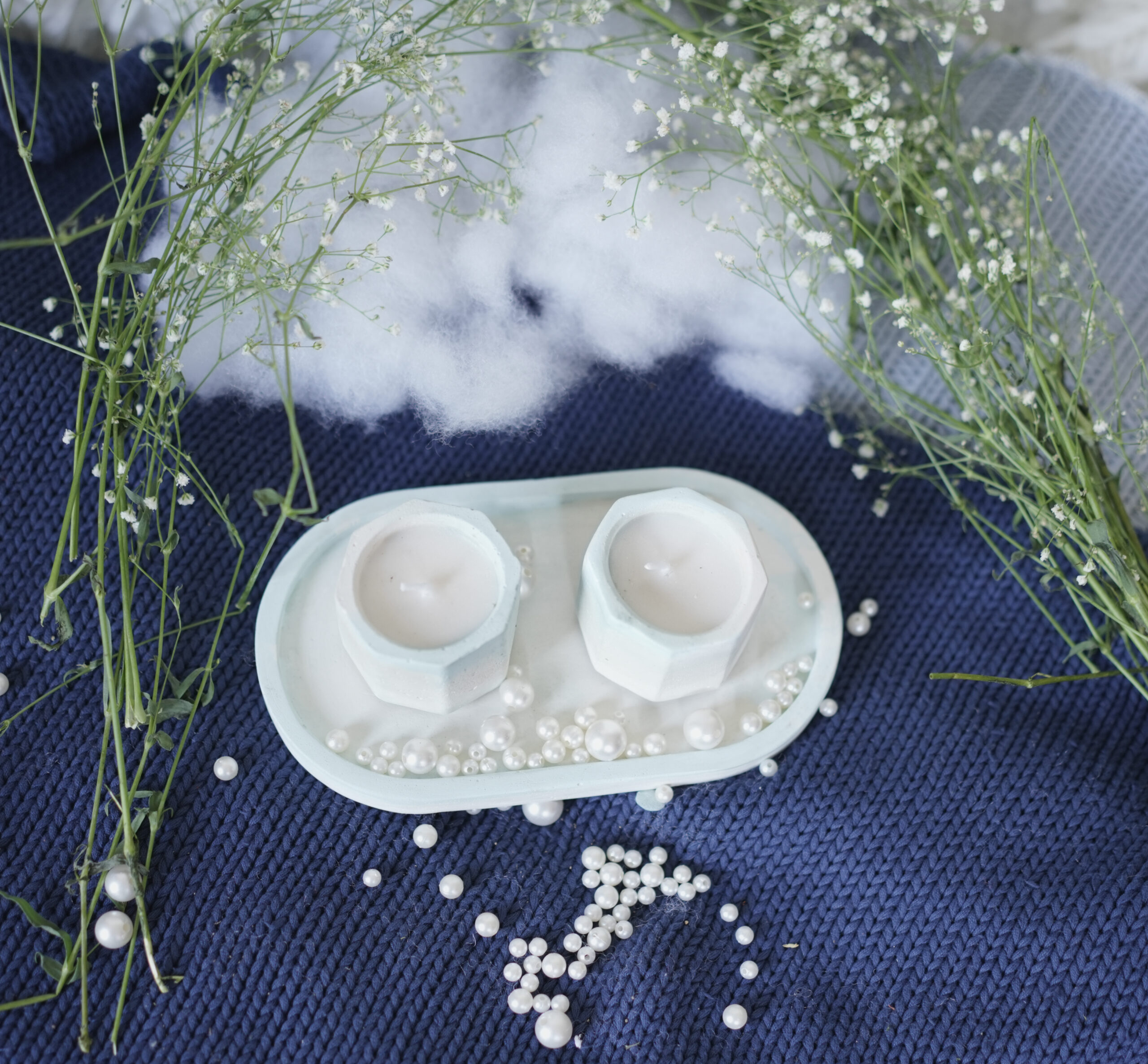 Airlit Ocean Wave Fragrance Octagon Candle (Set of 2)